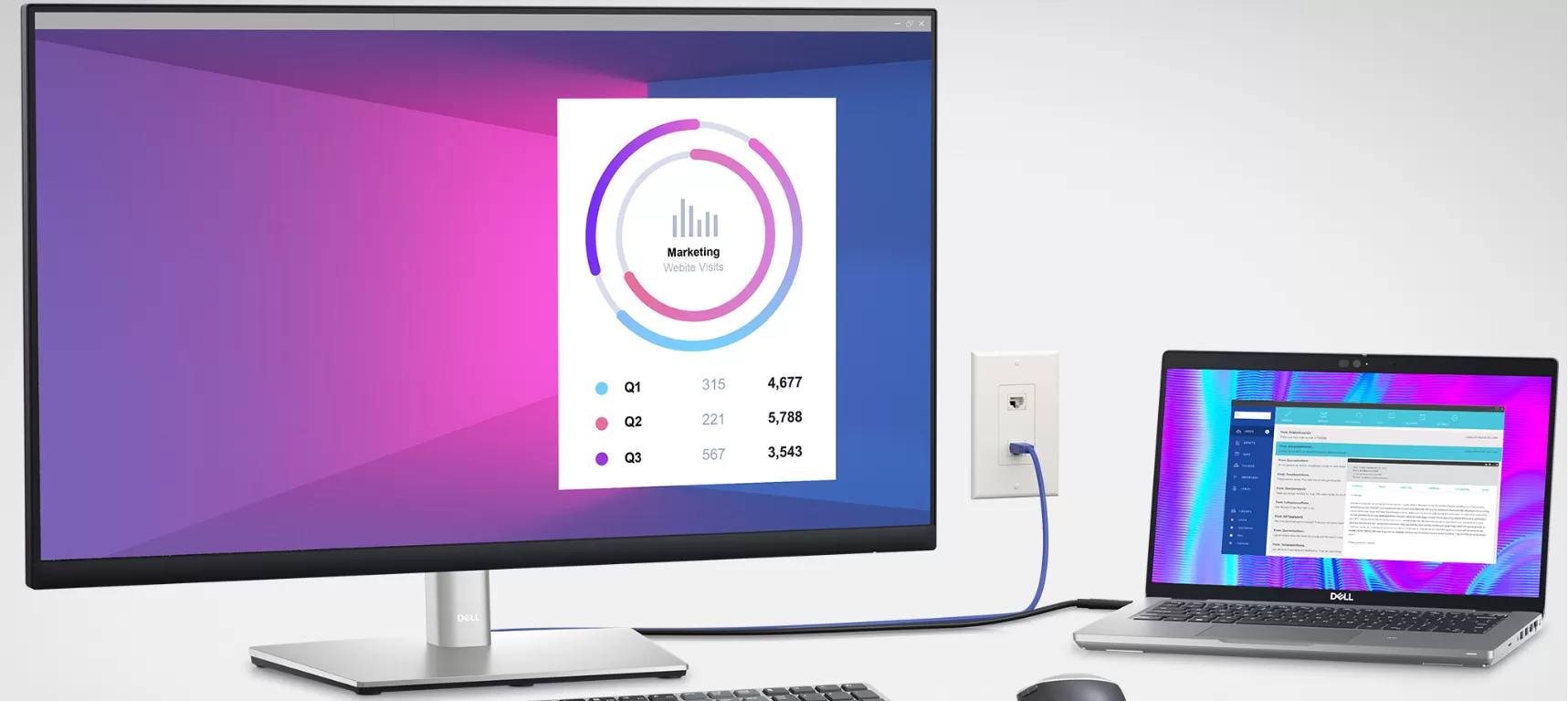 Màn Hình Máy Tính Dell 27 Inch USB-C Hub - P2723DE